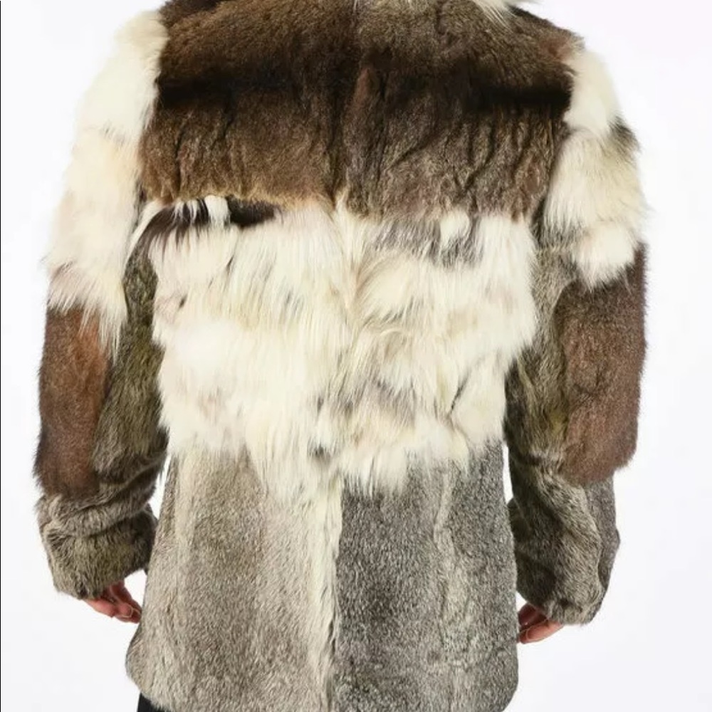 Drome Gucci Versace Dior fur shearling jacket coat - Picture 2 of 12
